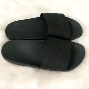 GUCCI Men\'s US 10 Black Slide Sandals AUTHENTICATED GUCCI 390$ Men main image 3